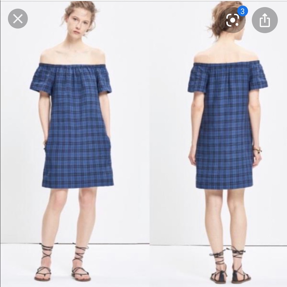 Madewell Off the Shoulder Dress
